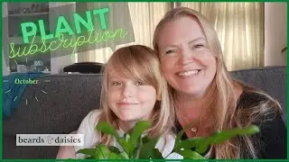 House plants delivered every month / Beards & Daisies October unboxing