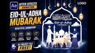 Eid ul Adha 2D Animation Poster   After Effect CC - Tutorial Guru