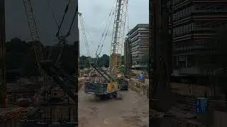 W&F - Hydroseilbagger LIEBHERR HS 8130.1 mit STEIN Schlitzwandgreifer