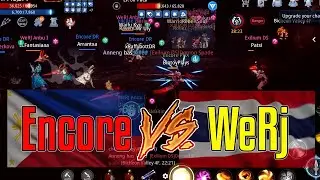 Pinoy VS Thai (Encore VS WeRj ) Server 154 Territory War | Mir4