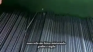 How the factory make pencil ✏️| Full factory making process| #viral #portugal #facts #funfacts