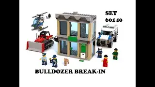 Lego 60140 BULLDOZER BREAK-IN Speed Build LDD by PLegoBB
