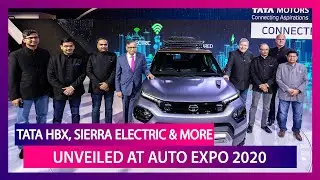 Tata HBX SUV Concept, Sierra Electric, Gravitas, Hexa Safari & Other Cars Showcased | Auto Expo 2020