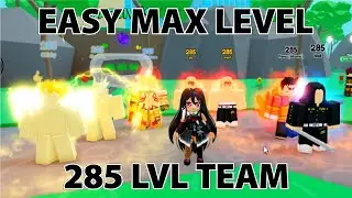 Easy MAX LEVEL 285 And Strong Fighters!! Anime Fighters Simulator