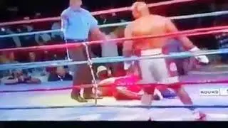 Harry simon (the terminator) - hard blow/knockout in 1 round