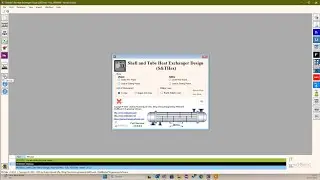 Shell and tube heat exchanger design software - demonestration of new features in version 5