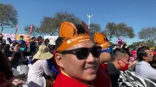 Start off lion dance at oc fair 2022