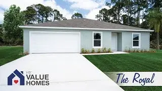 HB Value Homes Royal Floorplan - Affordable New Homes in Florida