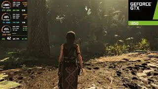Shadow Of The Tomb Raider: GTX 1650 + i5 4460 (1080p Ultra Settings)