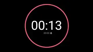 13 Second Countdown Timer / iPhone Timer Style
