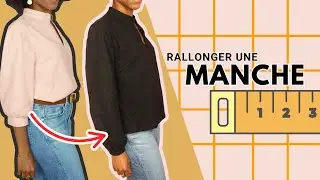 Comment rallonger les manches de la blouse/robe Tatin ?