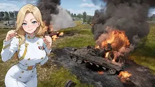 War Thunder - Carpathians: position D8 step by step guide