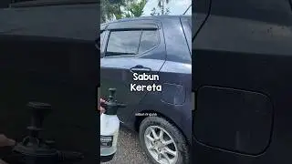 Sabun Supwash Guna Satu Penutup Botol Sahaja | Car Wash