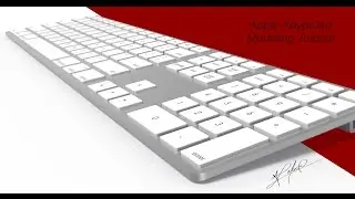 Maya Tutorial - Apple Keyboard