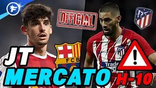 OFFICIEL : le Bar&ccedil;a ach&egrave;te Trinc&atilde;o, Carrasco &agrave; l'Atl&eacute;tico | Journal du Mercato - &Eacute;dition de 14h