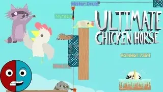 WE'RE ALL DEAD - Ultimate Chicken Horse Multiplayer Gameplay (Part 1)