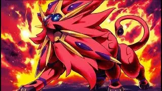 Pokemon Sword Quest For The Blazing Lion Roars of The Burning Sun-Steel Flame