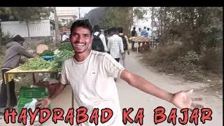 Haidrabad ka bajar # blog # village # funny vlogger Boy # college se jate samay ka bajar 