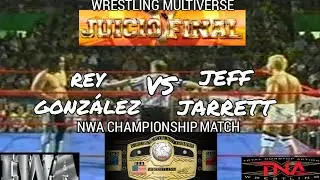 NWA CHAMPIONSHIP MATCH: JEFF JARRETT vs REY GONZALEZ IWA JUICIO FINAL 5