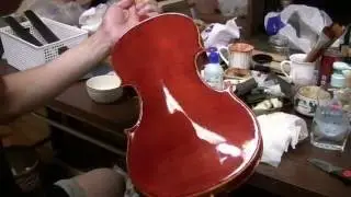 Violin Varnish Final Finishing Daniel Olsen