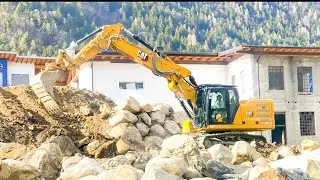 CATERPILLAR 323 NEXT GENERATION || realizzazione stradina pt.2 ||