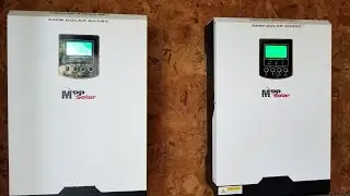 MPP SOLAR INVERTER CHARGERS PIP 242424LV-MSD - COMPLETE INSTALLATION