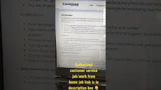 Sutherland global services job 😊work from home job..