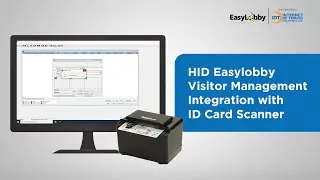 HID Easylobby Visitor Management Integration with ID Card Scanner