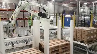RFA Robotpalletiser Kawasaki CP180LEE03 voor Kemetyl Professional B V