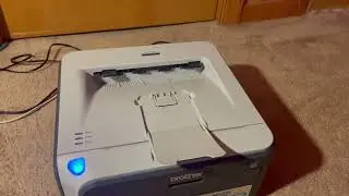 Brother HL-2140 Laser Printer - Demo Test