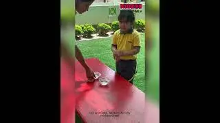 Hot & Cold - Sensory Activity at Kidzee Bhetapara