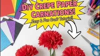Make Gorgeous Crepe Paper Flowers at Home &ndash; Quick & Easy Craft