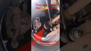 how to drive shaft problem#front wheel axle problem#cut cut cut noise #shorts #viral#youtubeshorts