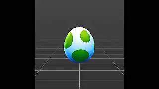 Super Smash Bros. DS Concept: Yoshi Egg #nintendo #gaming #blender #animation