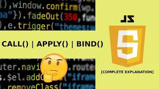 call apply and bind in JavaScript | Difference | Interview Question | Complete Explanation 🔥🔥
