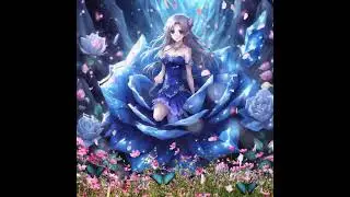 Sapphire Rose #nightcafe #vimageoftheday