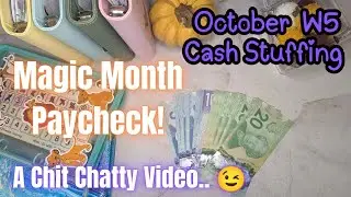 October W5-Magic Month Paycheck-Saving Challenges-Happy Halloween 🎃👻🍬🍫🕸️🦄