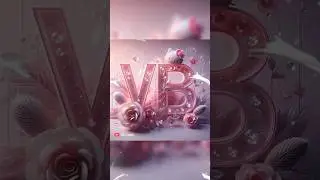 V B romantic couple&rsquo;s name love letter&rsquo;s video, v+b name love letter&rsquo;s status, #rk_hsan @rk_hsan