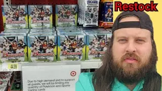 New Bowman Megas Target Restock! Trading Cards In Abundance!