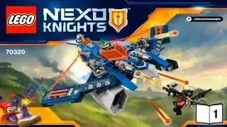 LEGO Nexo Knights 2016 AARON FOX'S AERO-STRIKER V2 70320 - Лего Рыцари Нексо АЭРО-АРБАЛЕТ ААРОНА #1