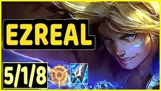 EZREAL VS MALPHITE - 5/1/8 KDA TOP GAMEPLAY