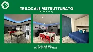 A Breno, trilocale, al quarto piano. Con autorimessa e cantina inclusi, servito da ascensore.