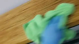 Clean and Thankful Cleaning Services LLC. Wiping down horizontal surfaces and carpet cleaning.