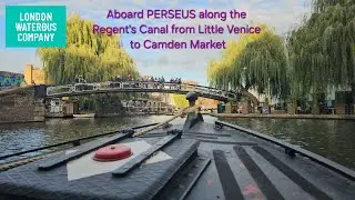 Aboard PERSEUS from Little Venice to Camden Market