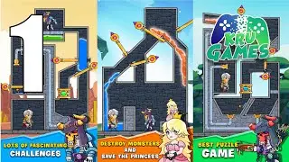 How to Loot 2 - Hero Rescue & Pin Pull Gameplay Walkthrough #1 (Android, IOS)