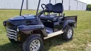 Club Car Precedent 47 Truck Gas LSV Golf Cart - Lifted Street Legal