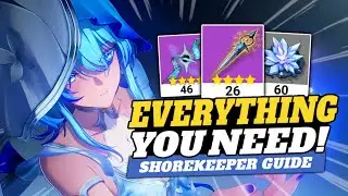 BEST PREFARM GUIDE FOR SHOREKEEPER | Echoes, Team, And Materials Guide