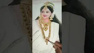ma sarswati painting 🙏🙏 jay ma sarswati # painting #sort # creative art by shakya ji 🥰🥰🙏😍