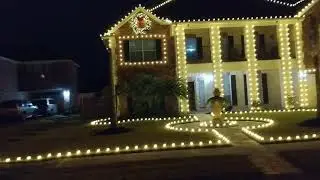 Outlining the house with Kingdom Christmas Lights!!!  |  KingdomChristmasLights.com