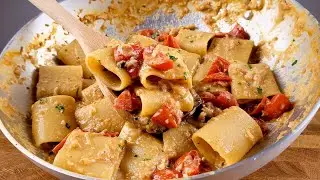 САМАЯ НЕДООЦЕНЕННАЯ ПАСТА. ПАСТА с КРЕВЕТКАМИ-БОГОМОЛАМИ (МАНТИС) и ПОМИДОРАМИ ЧЕРРИ! Легкий ужин.